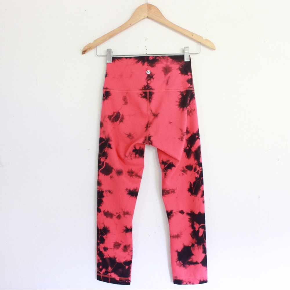 Lululemon Wunder Train High Rise Tie Dye Leggings - Picture 3 of 8